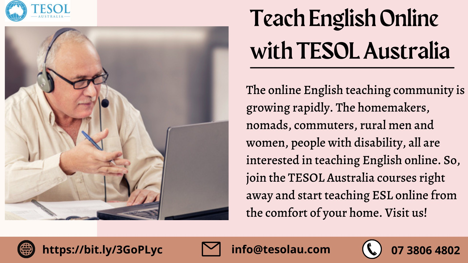 Teach English Online with TESOL Australia